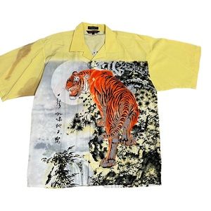 Perruzo Sport Tropical Shirt XL Tiger graphics